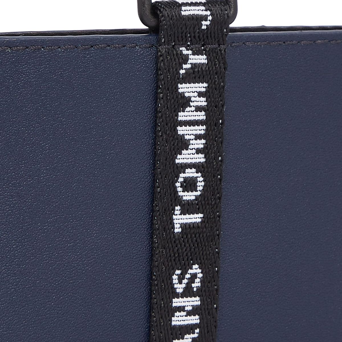 TOMMY HILFIGER - Tarjetero Azul Con Logo Para Hombre Tommy Hilfiger