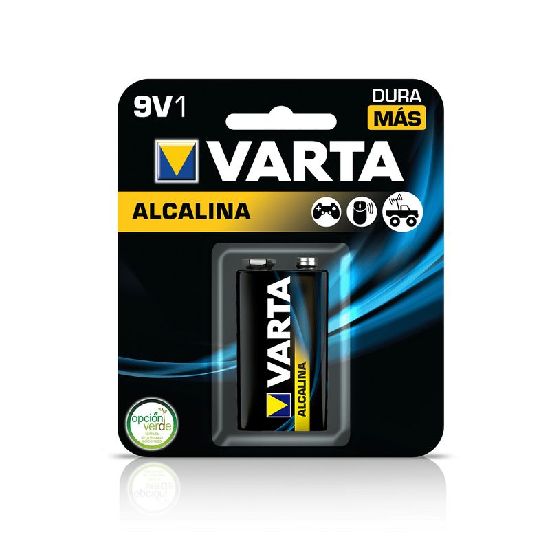 VARTA - Pila Alkalina 9v Varta X 1und