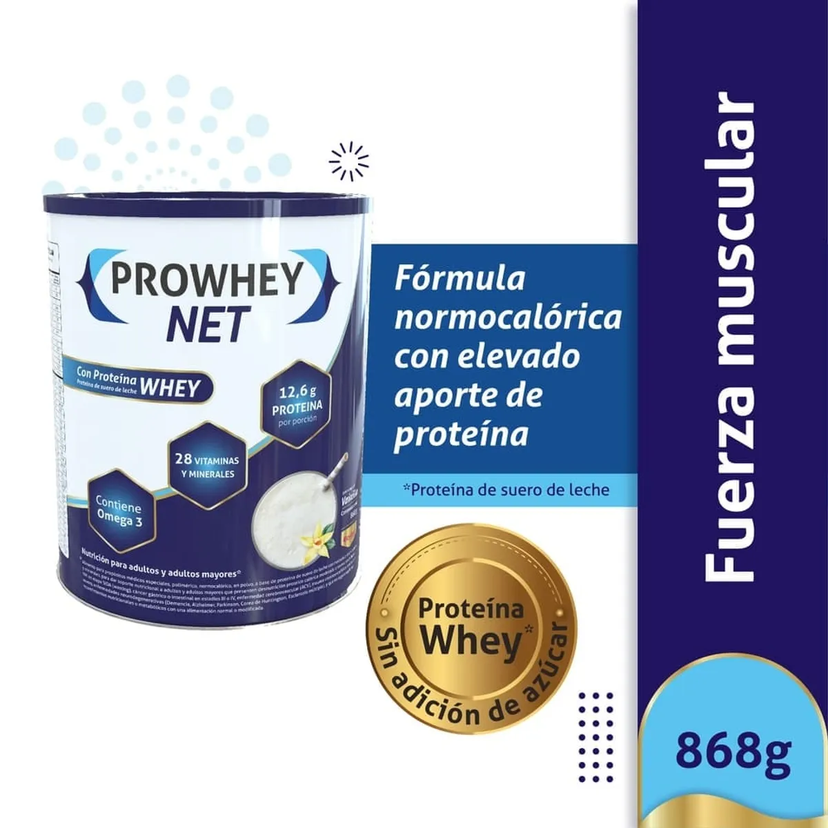 PROWHEY - Prowhey Net Vainilla X 868gr