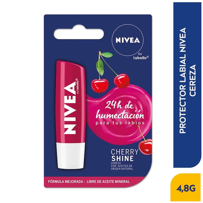 NIVEA - Protector Labial Nivea Care Cherry 4.8g