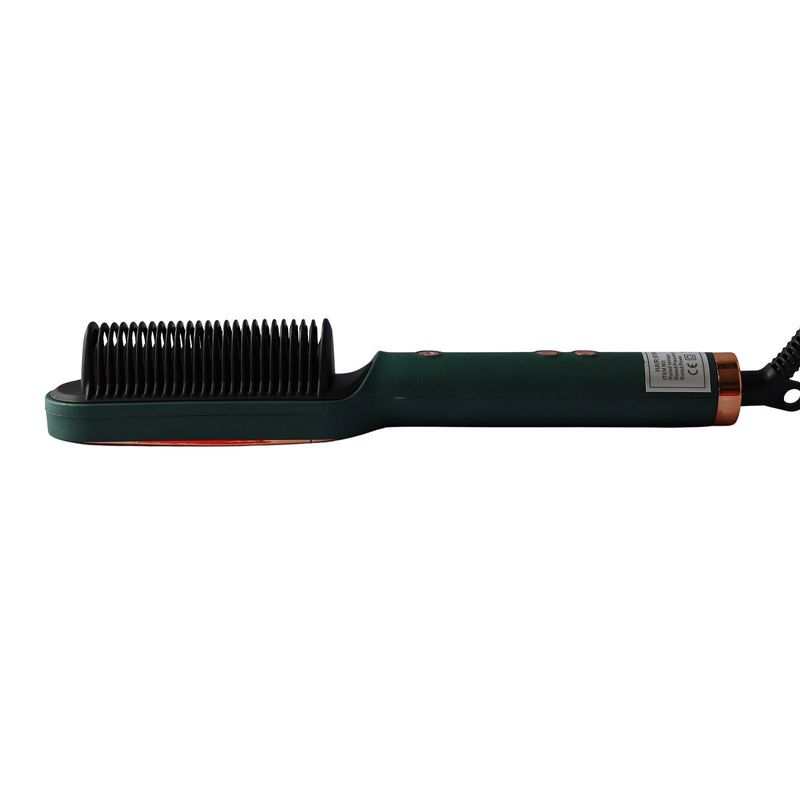 GENERICO - Cepillo Alisador 2 En 1 Ionico Plancha Y Cuida Tu Cabello