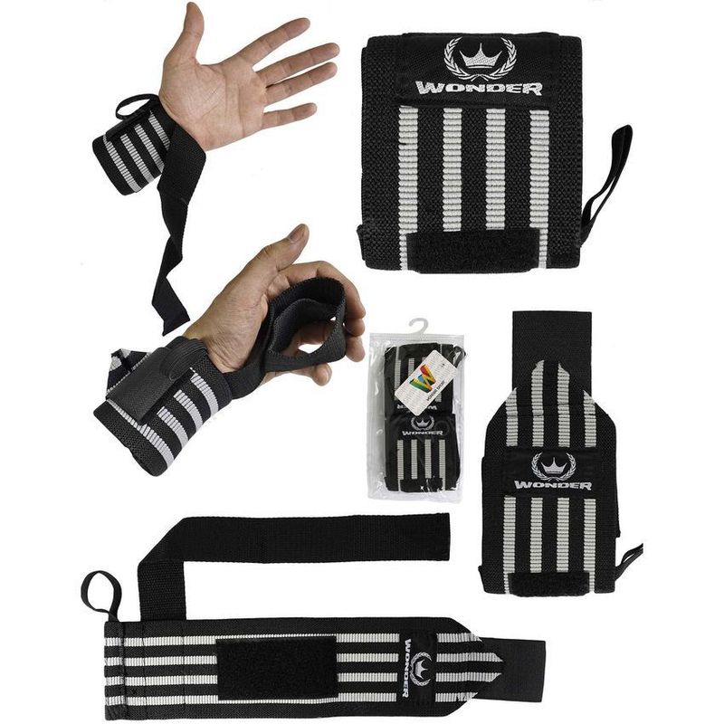 GENERICO - Venda Straps Muñequera Levantamiento De Pesas
