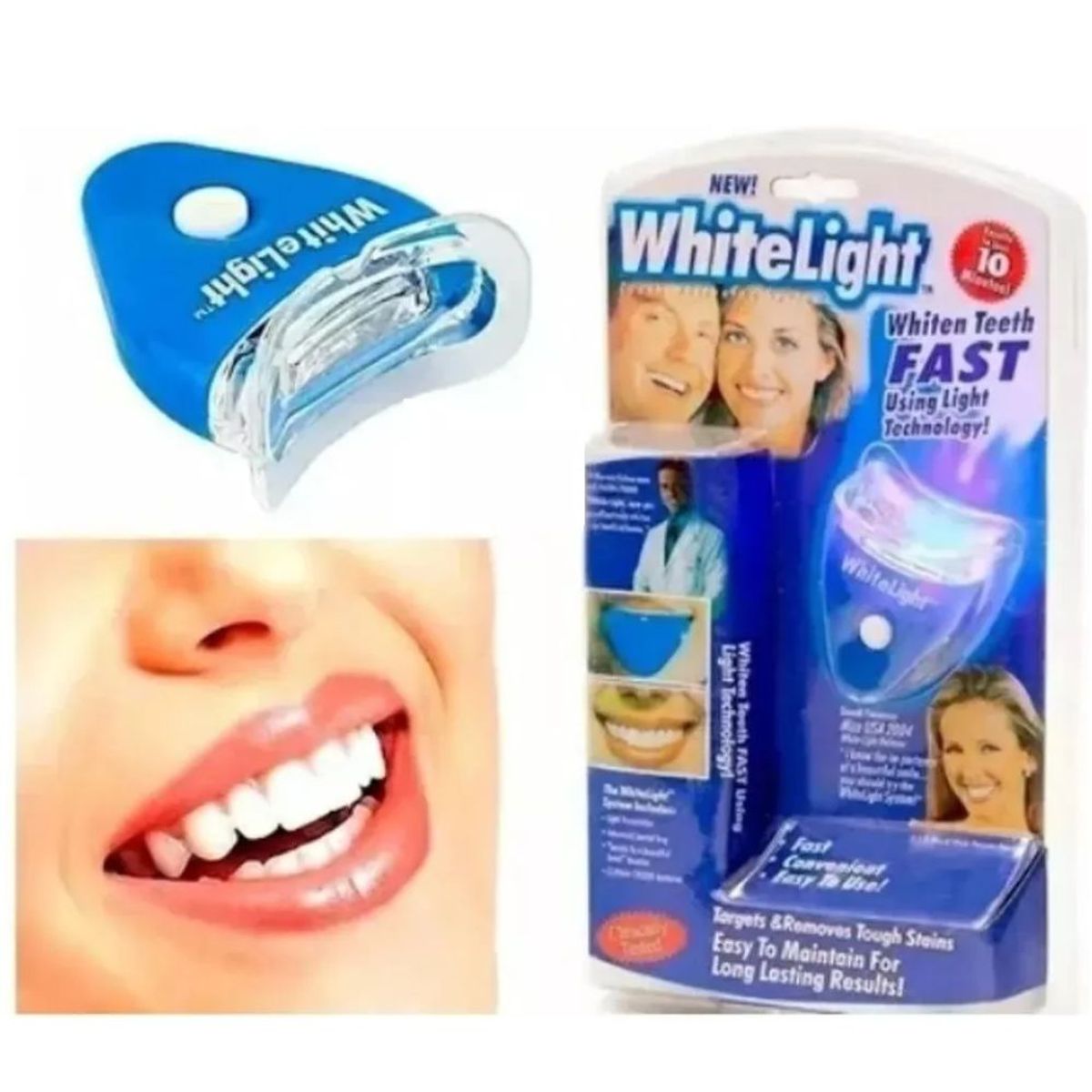 GENERICO - Blanqueador Dental Inalámbrico Con Luz Led White Light