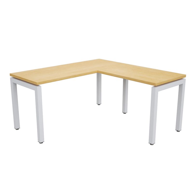 GENERICO - Escritorio en L para oficina y hogar - Hard Rock Maple