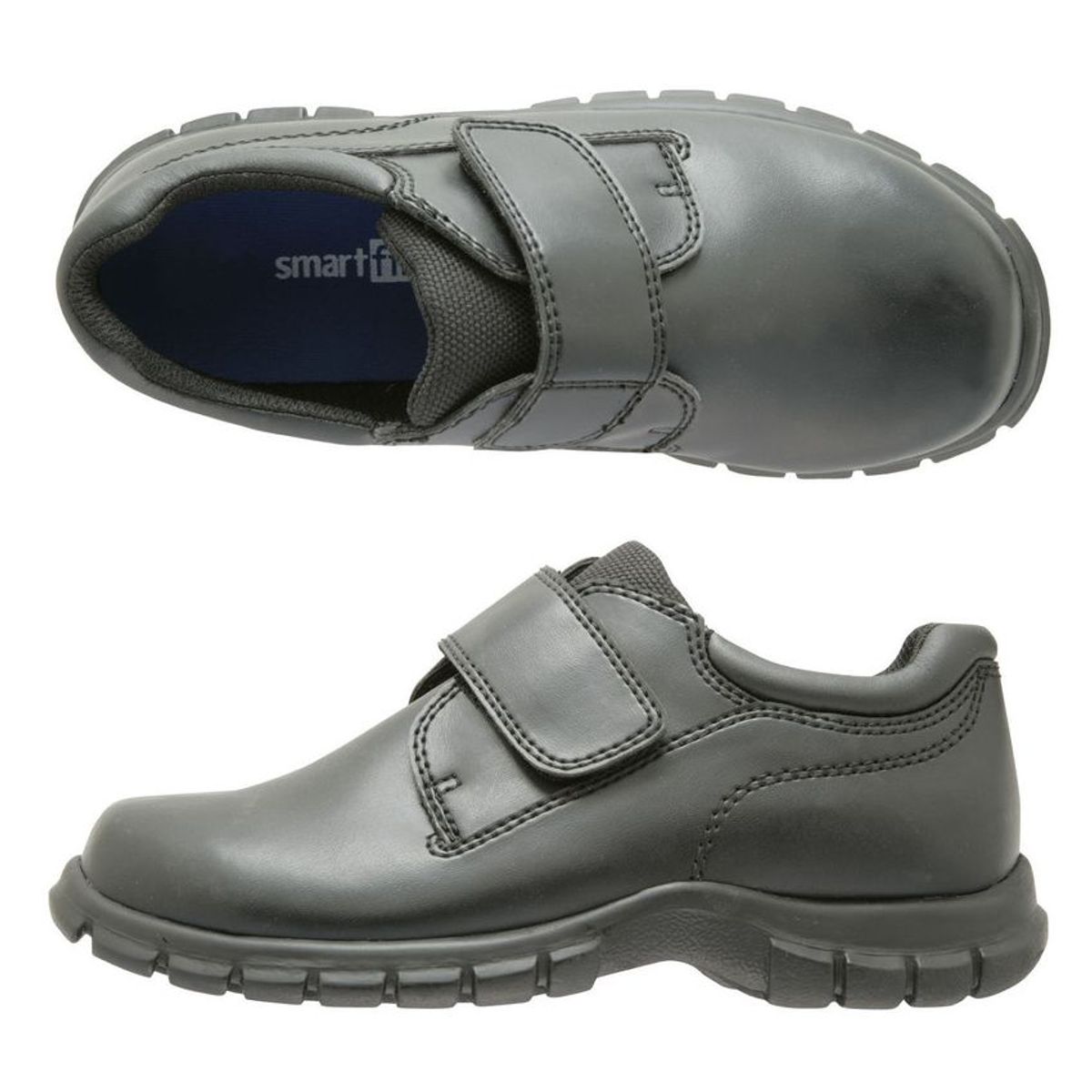 SMART FIT - Zapatos bts velcro de kids smartfit 93064 negro