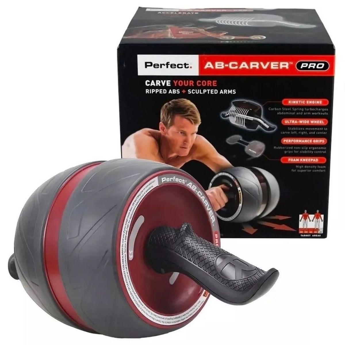 ONE PIXEL - Rueda Rodillo Entrenamiento Abdominal Grueso Antideslizante