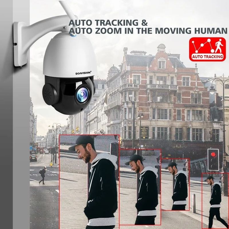 GENERICO - Camara De Seguridad Ptz Zoom 30x Reconocimeinto Facial Ip66