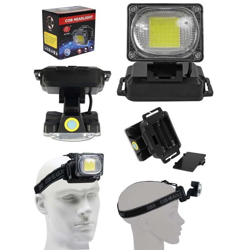 GENERICO - Linterna Frontal Manos Libre Led Cabeza