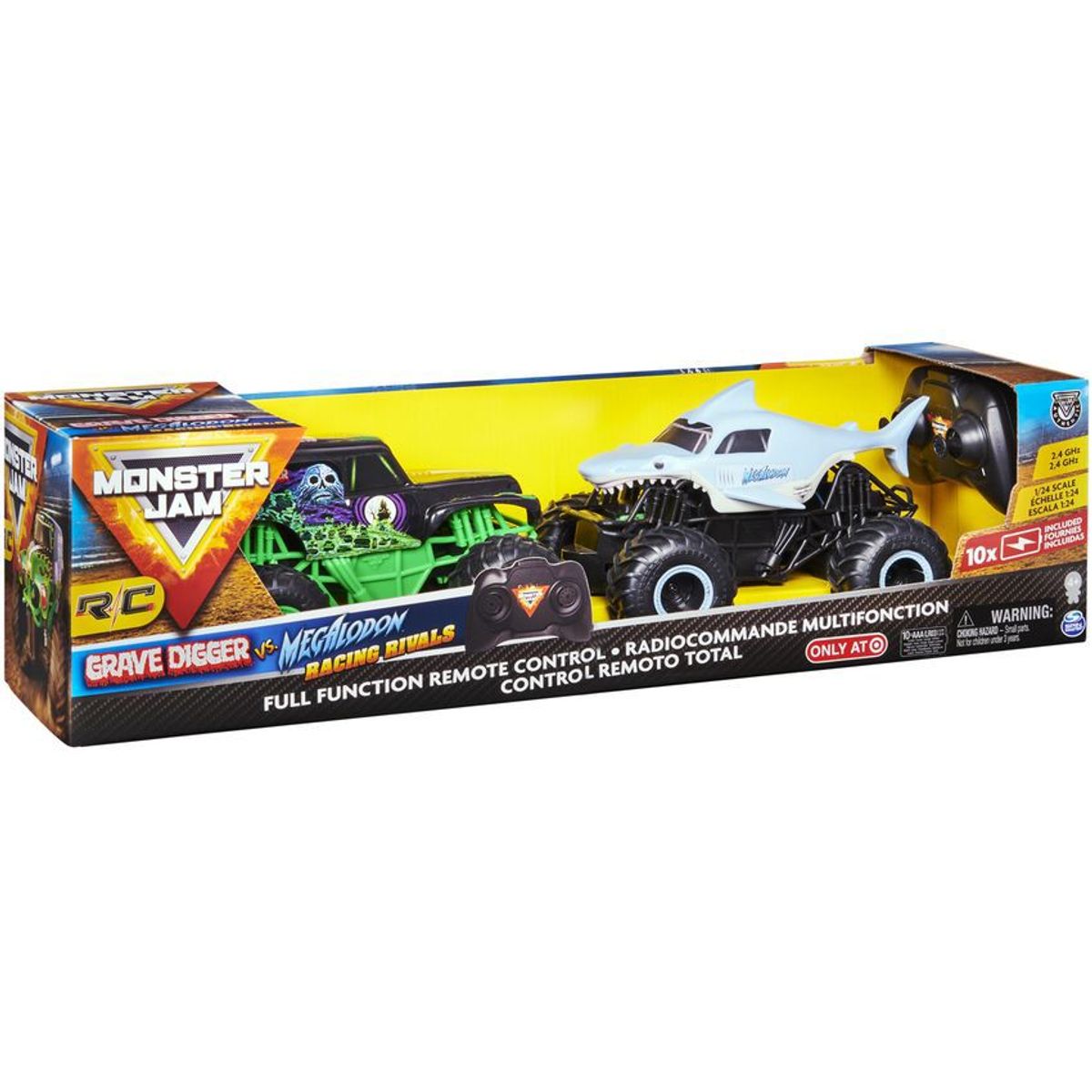 MONSTER JAM - Monster Jam Rc Rivales X 2 1:24