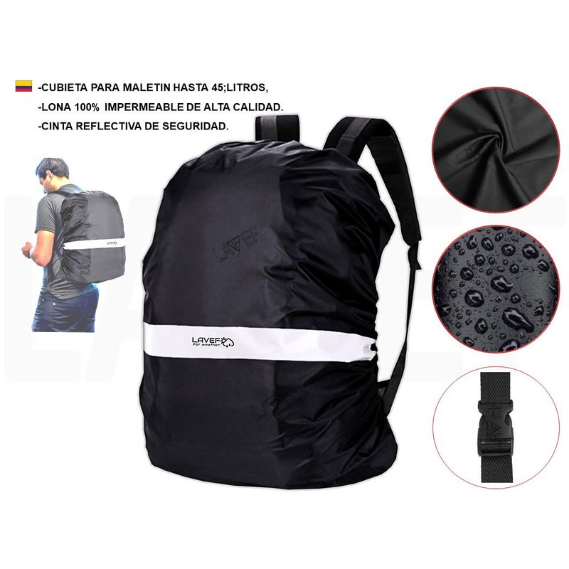 LAVEF - Carpa Impermeable Maletín Forro Protector Maleta Reflectivo