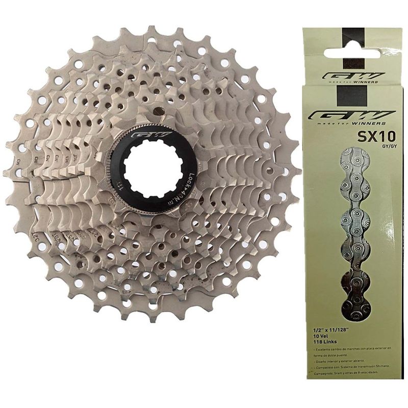 GW - Pacha cadenilla gw bicicleta 11-32 10V Bicicleta