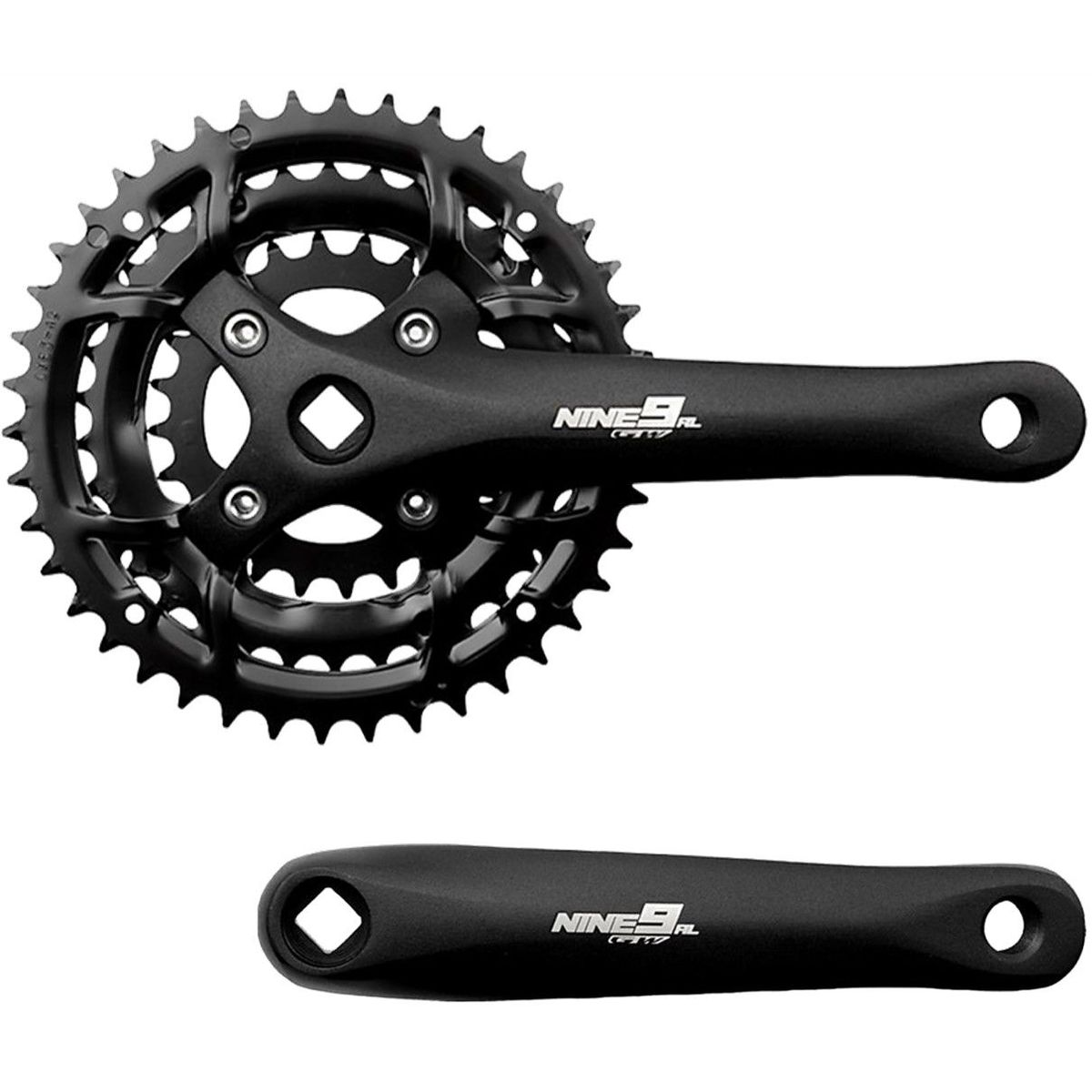 GW - Triplato Gw Bicicleta Nine 9v Plato Mtb 423424 Aluminio