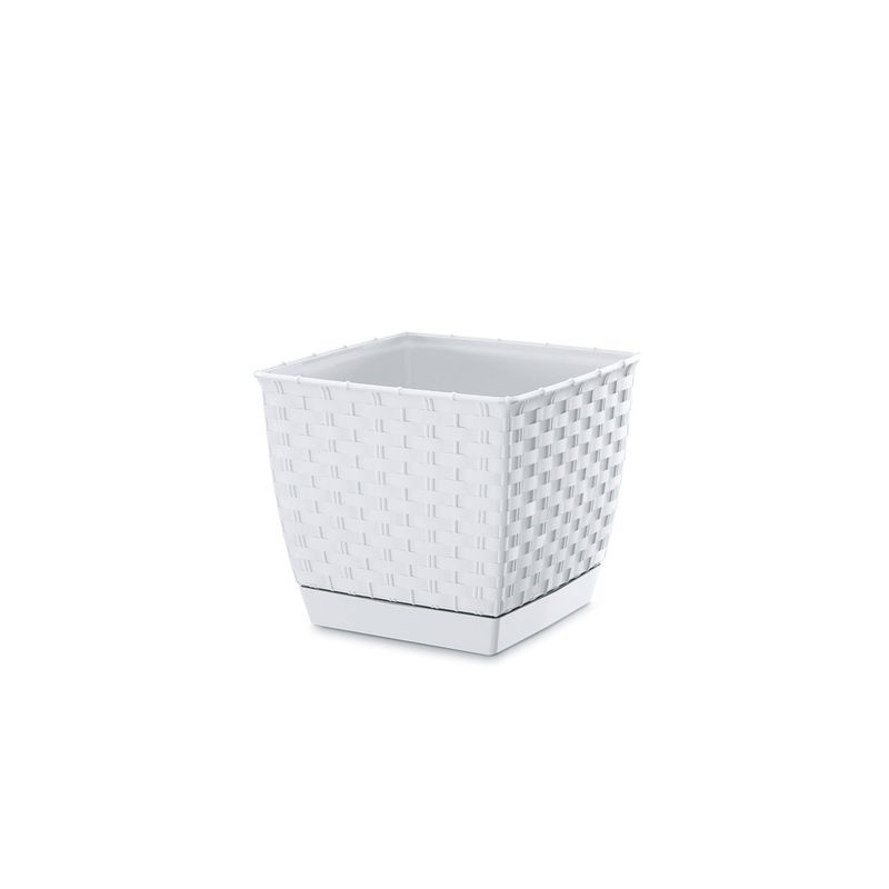 TUMATERA - Matera Ratolla Square 19 cm Blanco