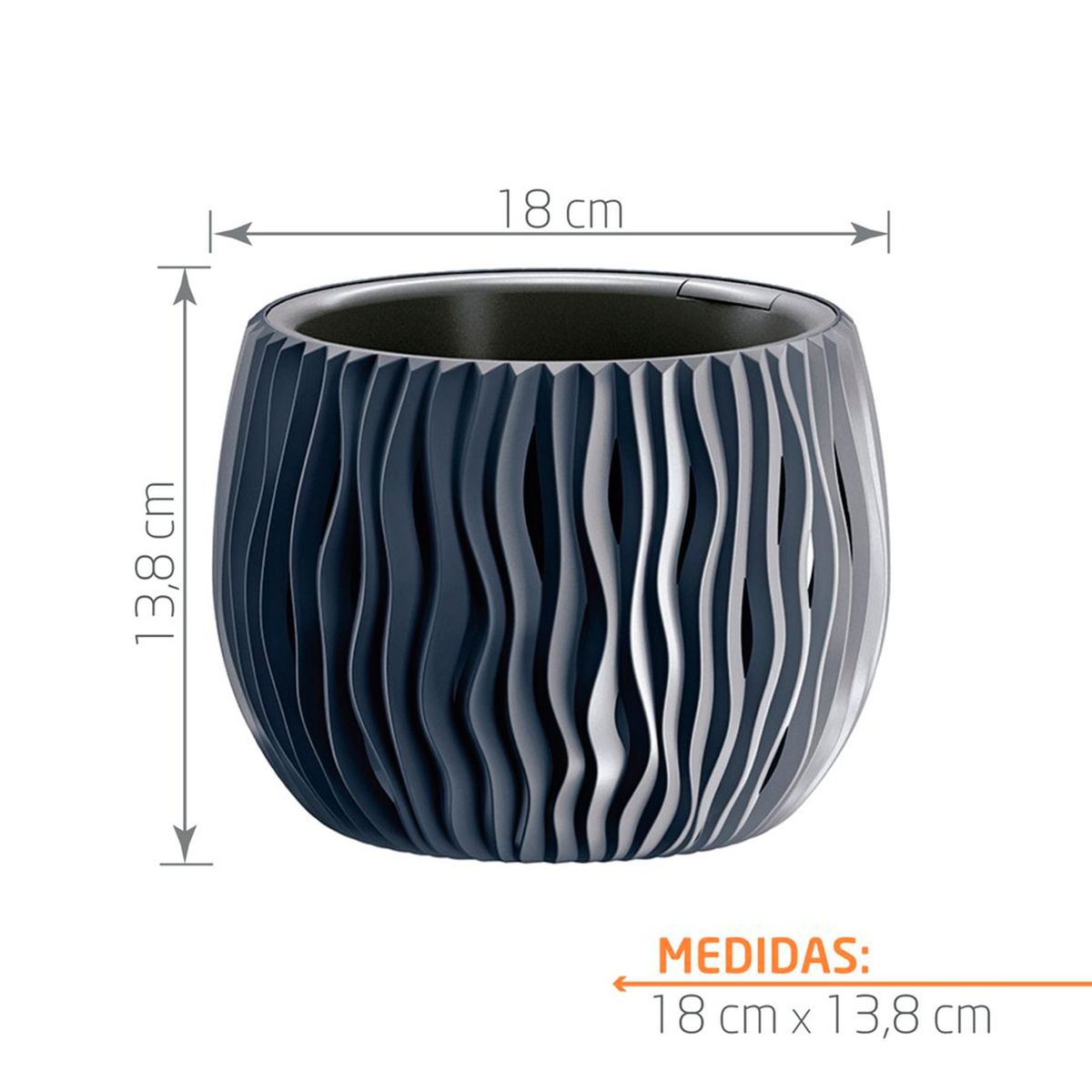 TUMATERA - Matera Sandy Bowl 18 cm Antracita