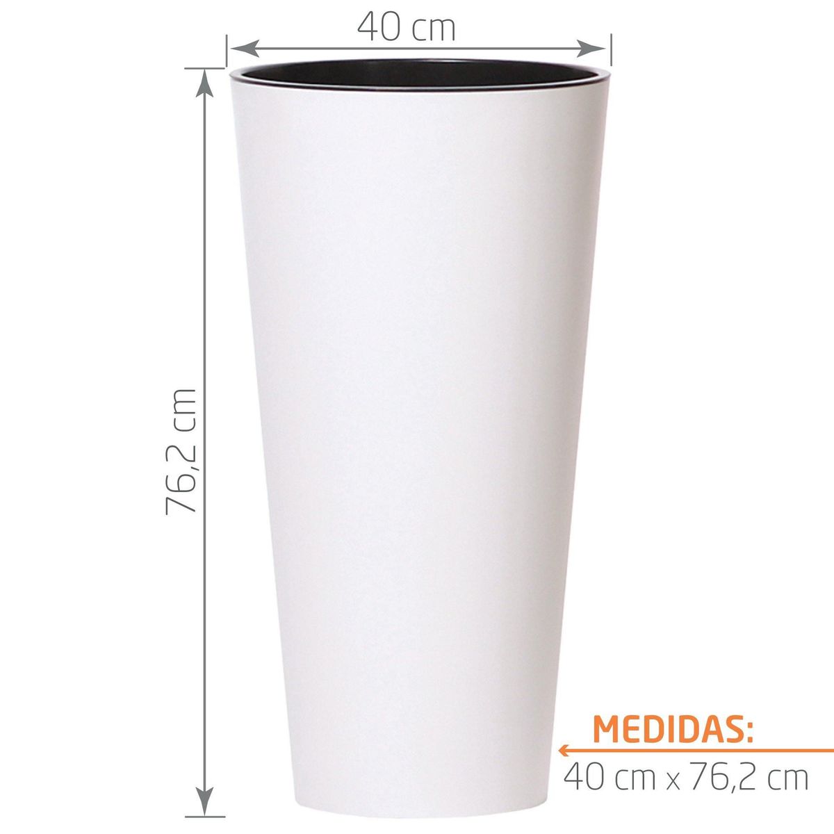 TUMATERA - Matera Tubus 76 cm Blanco