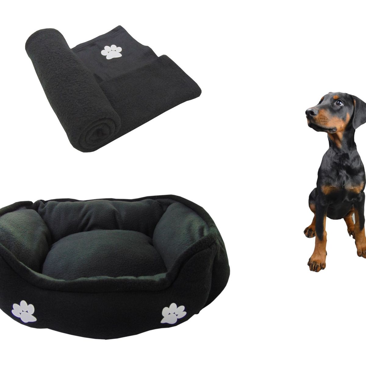HALLY PET - Cama Grande Doble Faz Para Mascota  Cobija Térmica