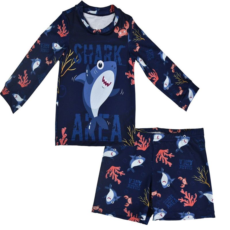 MUNDO BEBE - vestido de baño para bebe niño bebé.