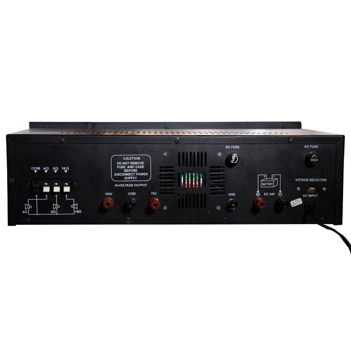AVC - Amplificador de Perifoneo AVC Profesional PA-1250 100 Watts.