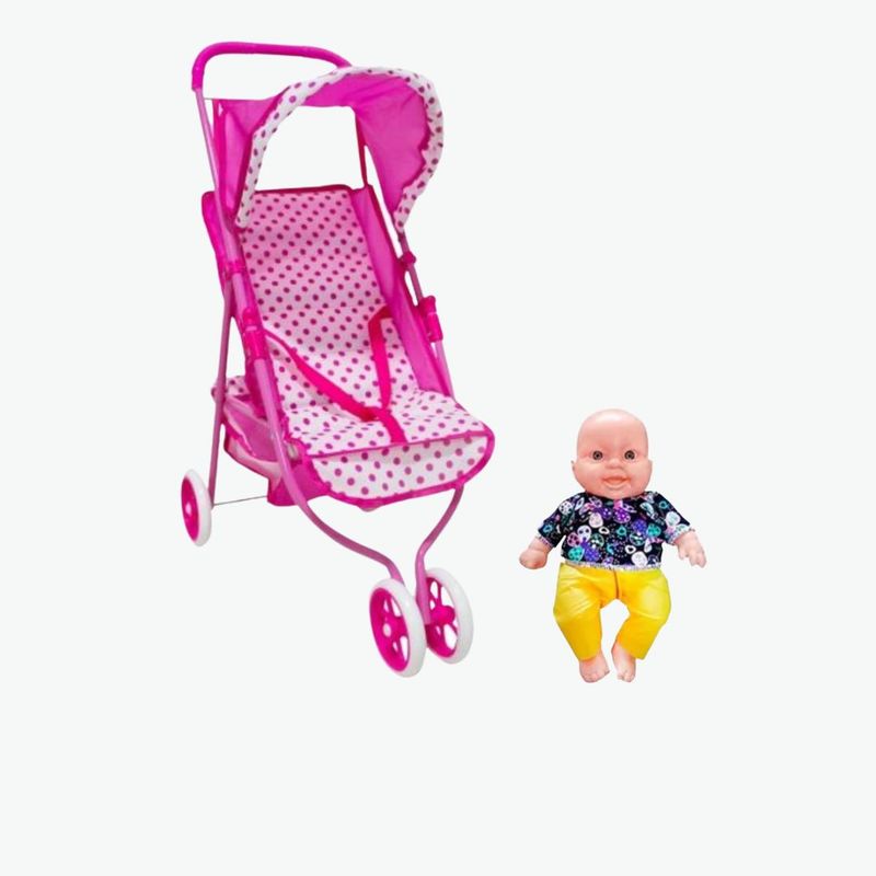 IMPORTADORA MAKA - Coche y bebé De juguete Niñas Infantil.