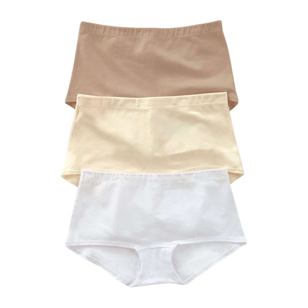LEONISA - Leonisa Paquete X 3 Cómodos Panties Estilo Bóxers 12634X3
