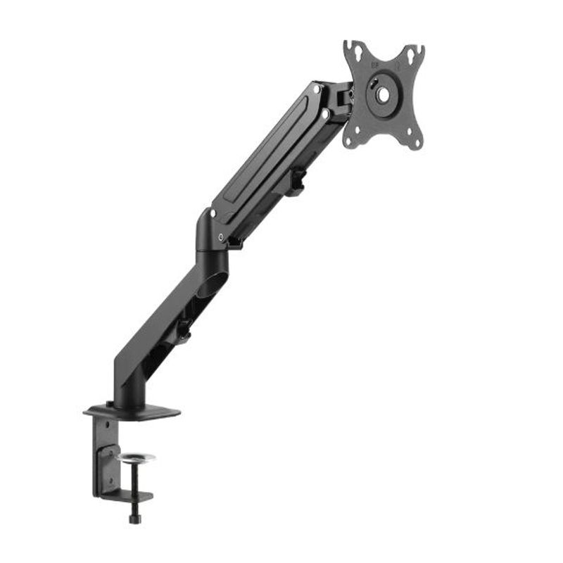ERGONOMUS - Soporte brazo monitor sistema gas grommet o prensa-