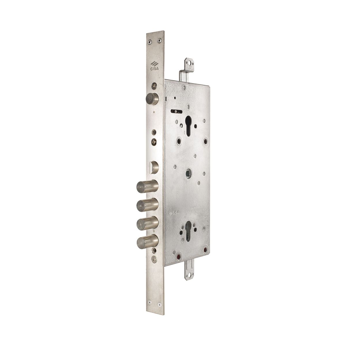 CISA - Cerradura Doble Chapa Alta Seguridad Puerta Embutir 64mm