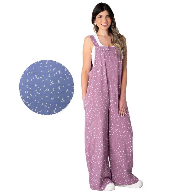 FREYDA - Enterizo Moda Mujer Mono Moderno Comodidad Versátil Color Azul Freyda