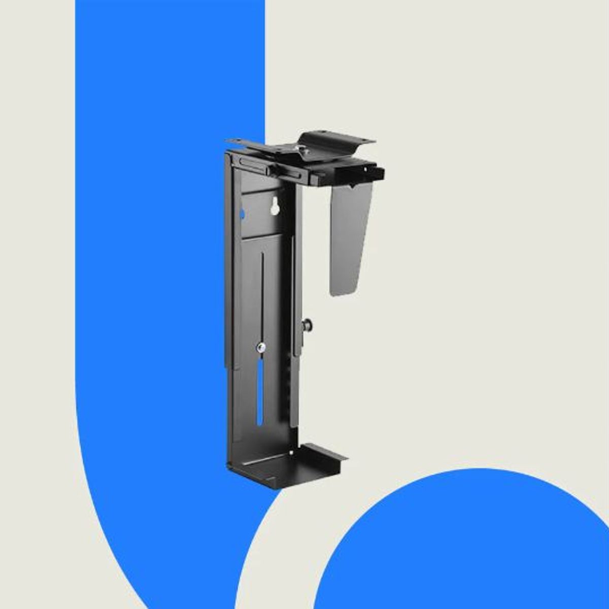 ERGONOMUS - Soporte CPU Debajo Del Escritorio O Pared-