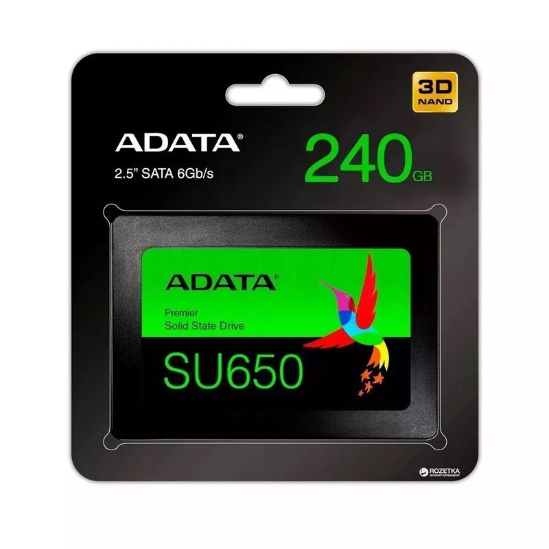ADATA - Disco estado solido ssd sata 240gb adata su650 2.5