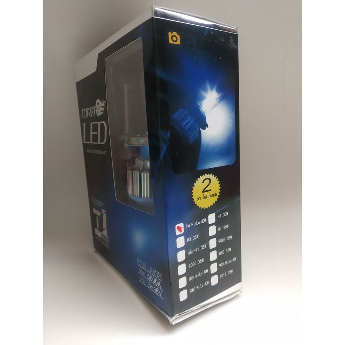 TURBO MAX - Dos bombillos led turboled h4 maxima iluminacion sumergibles