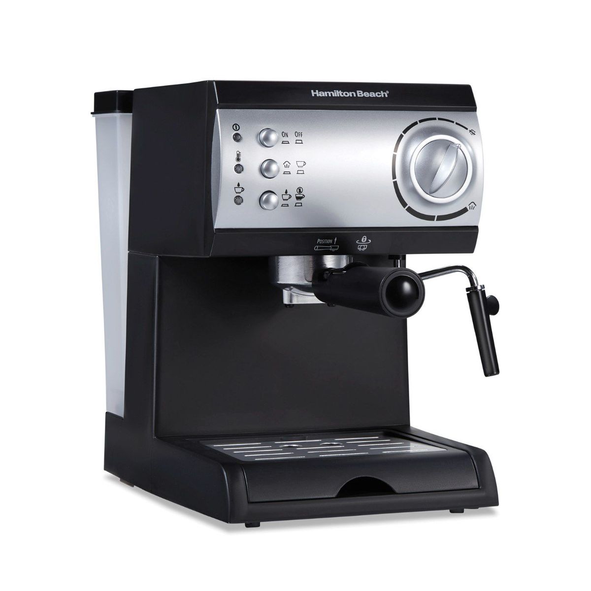HAMILTON BEACH - Cafetera Expresso Automática Hamilton Beach 40715 Negra