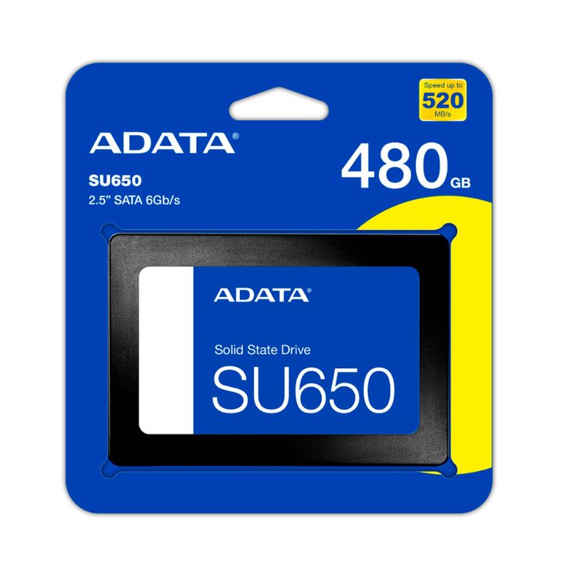 ADATA - Disco estado solido ssd sata 480gb adata su650 2.5