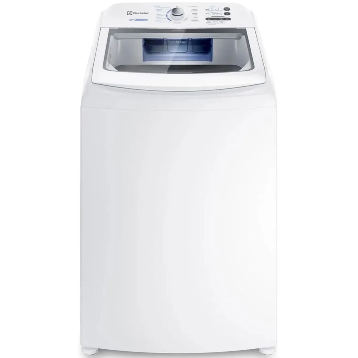 ELECTROLUX - Lavadora Electrolux 20 Kg Essential Care Agitador Carga Superior Blanca - 2120CDCA106 LB20A