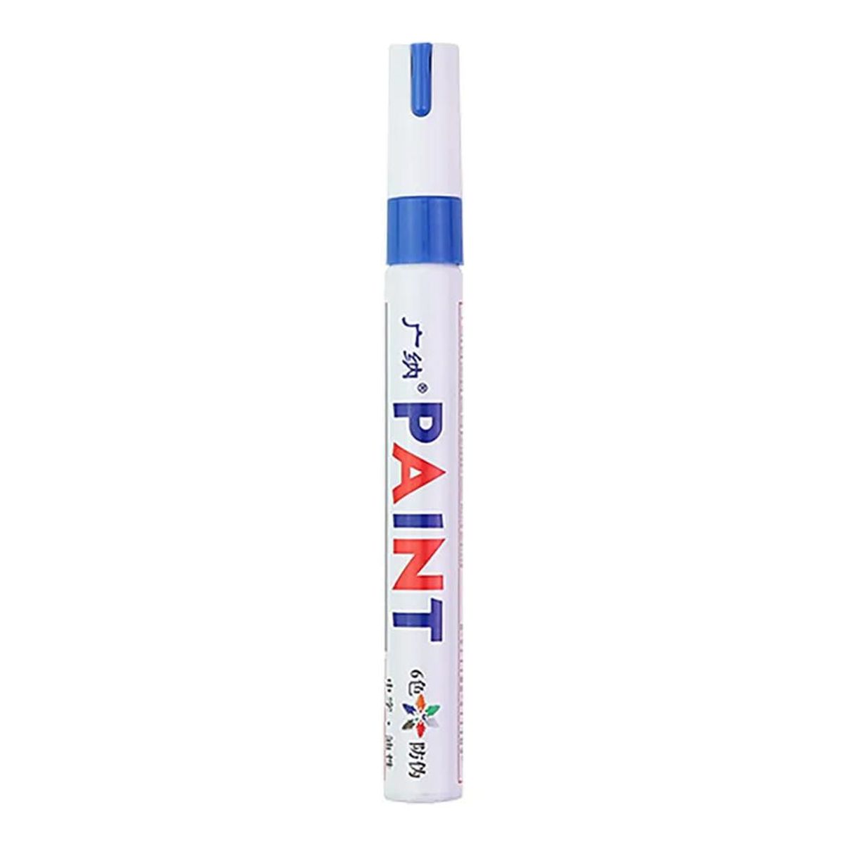 GENERICO - Marcador para rayones en carro moto casco y demas color azul