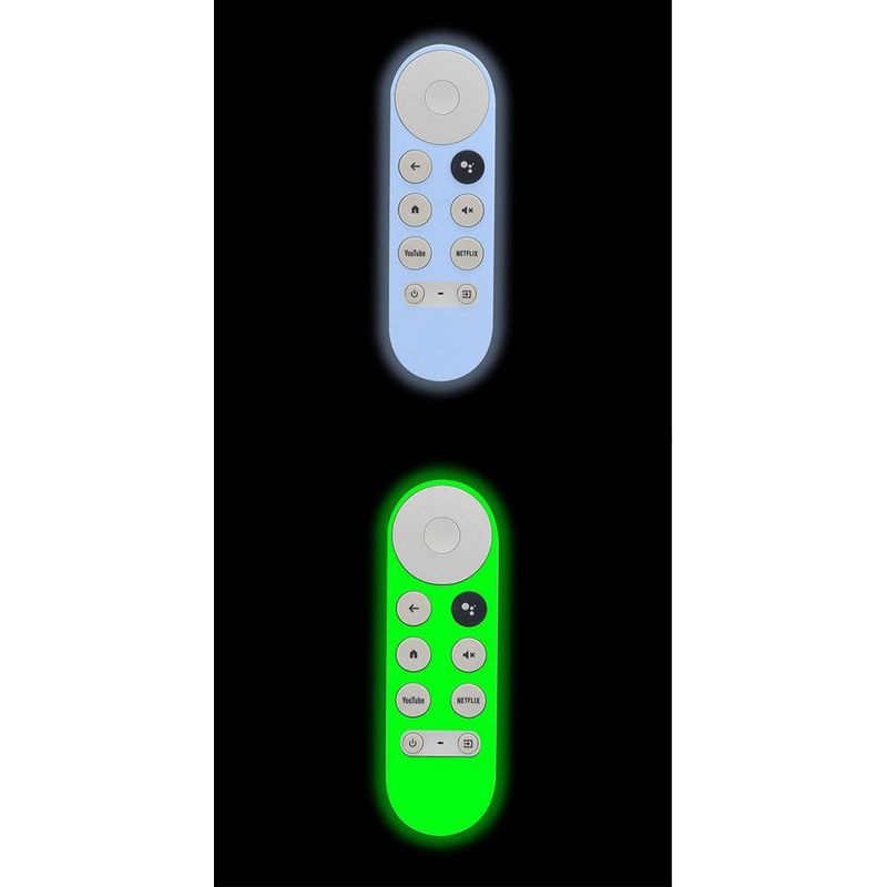 GOOGLE - Funda protector forro silicona control chromecast 4 + cordon