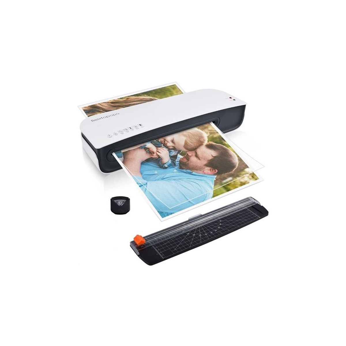 GENERICO - Plastificadora Laminadora Térmica Frio Caliente + Accesorios