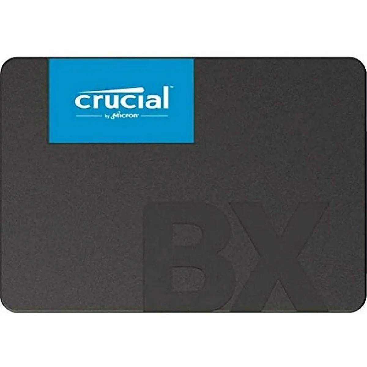 CRUCIAL - Disco solido ssd crucial BX500 500gb  negro