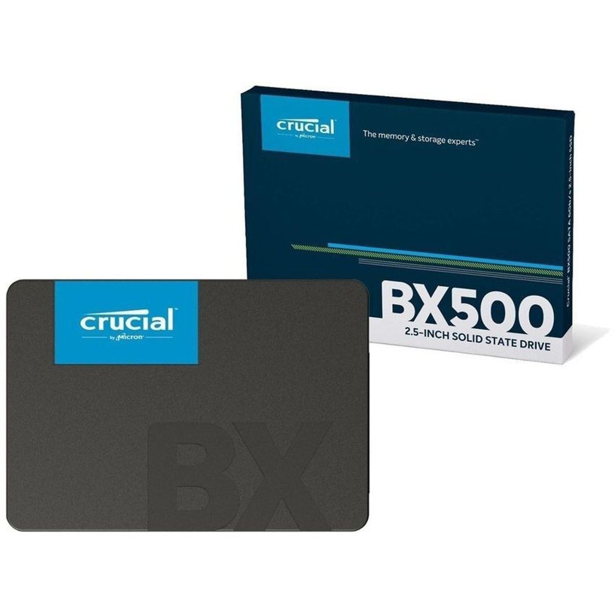 CRUCIAL - Disco solido ssd crucial bx500 2tb sata 2.5 negro