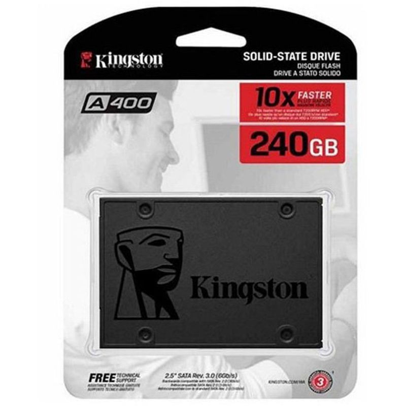 KINGSTON - Disco estado solido ssd 240 gb kingston + caddy
