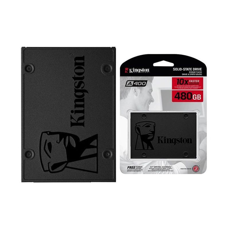 KINGSTON - Disco estado solido 480gb ssd kingston  adaptador