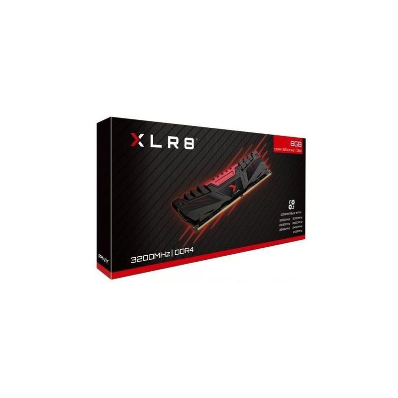 PNY - Memoria ram gaming pny pc ddr4 xlr8 8 gb 3200 mhz game