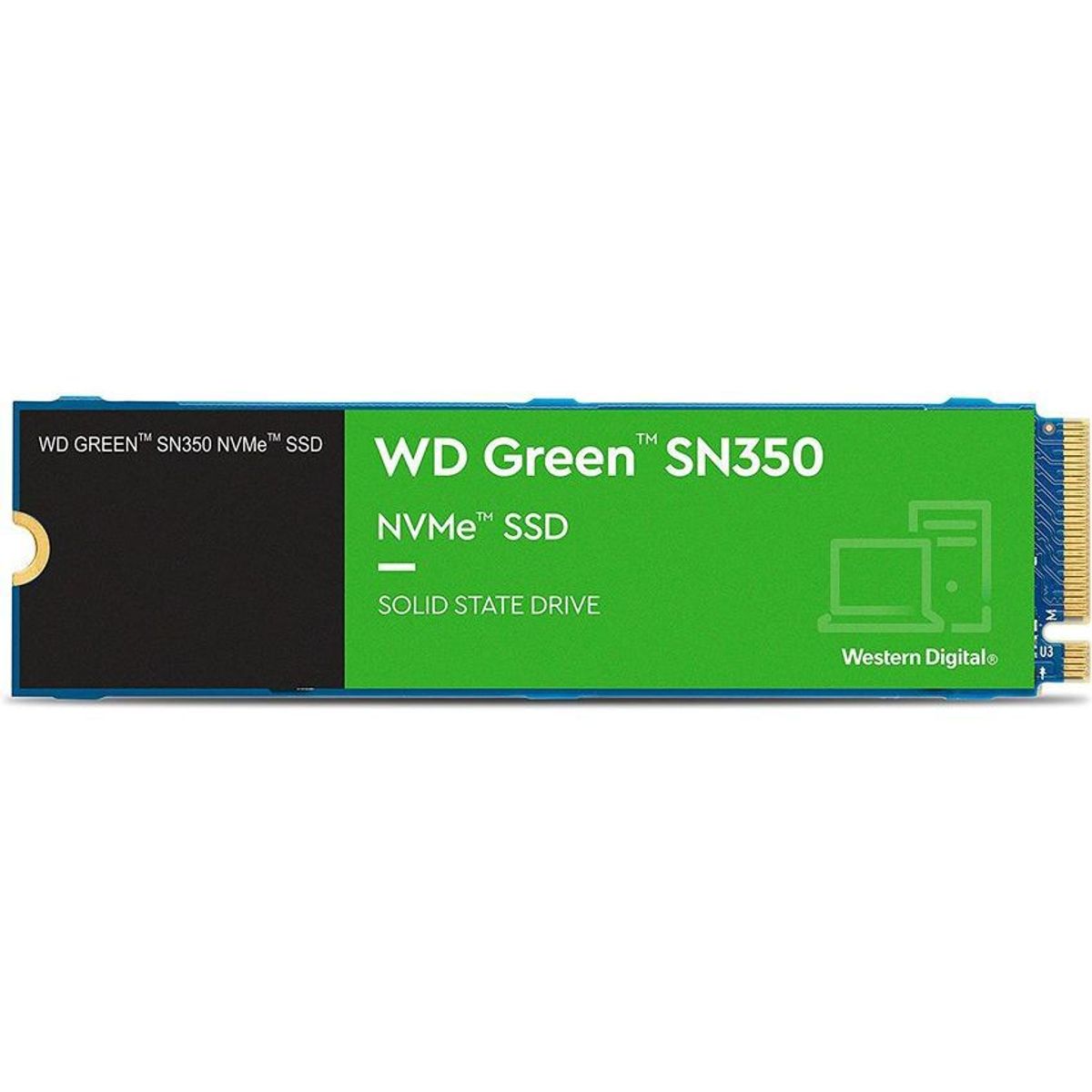 WESTERN DIGITAL - Disco Sólido SSD WD green nvme de 1tb pcie m.2 2280