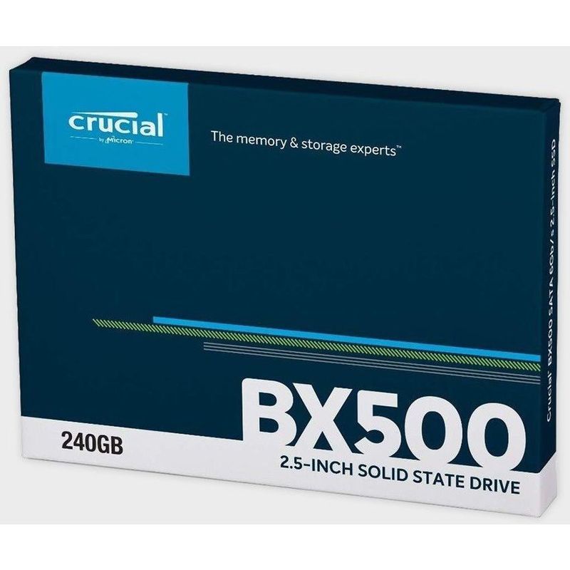 GENERICO - Disco solido ssd 240gb crucial bx500 2.5
