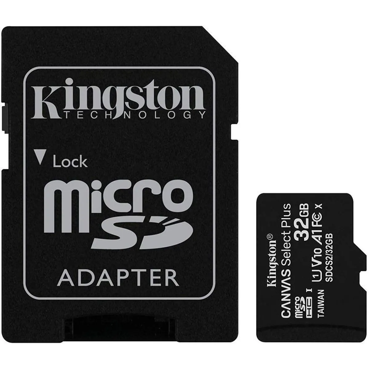 KINGSTON - Memoria micro sd kingston canvas plus 4k fhd 32gb 100mbseg