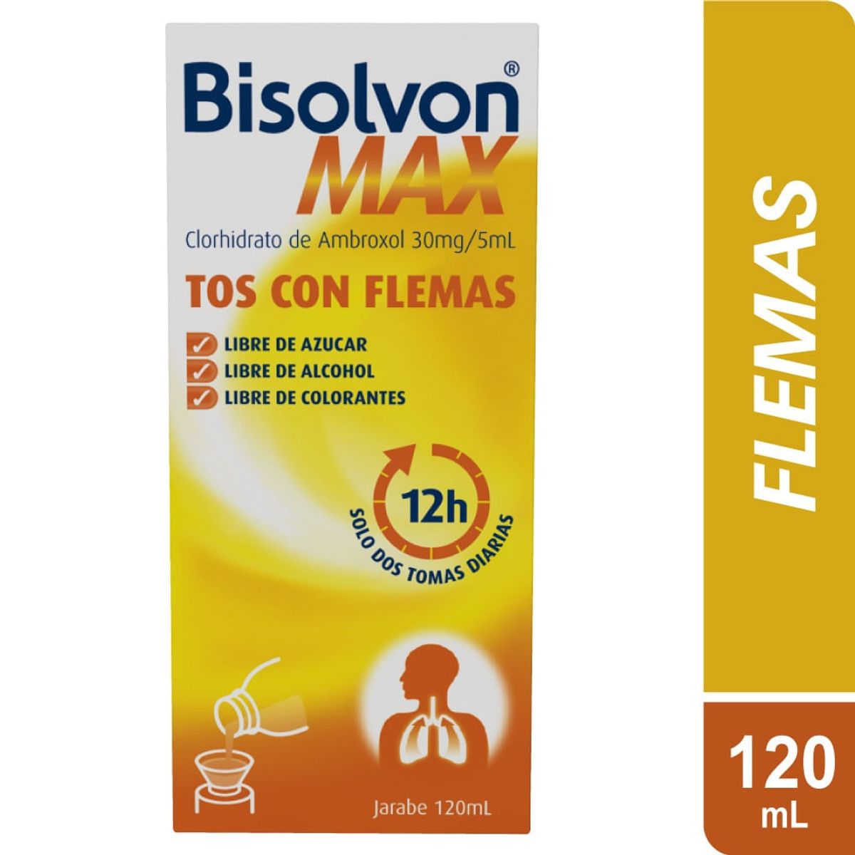 BOEHRINGER INGELHEIM - Bisolvon Max Jarabe X 120ml
