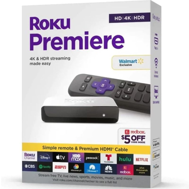 ROKU - Roku premiere Convertidor A Smart Tv Hdr 4k Original