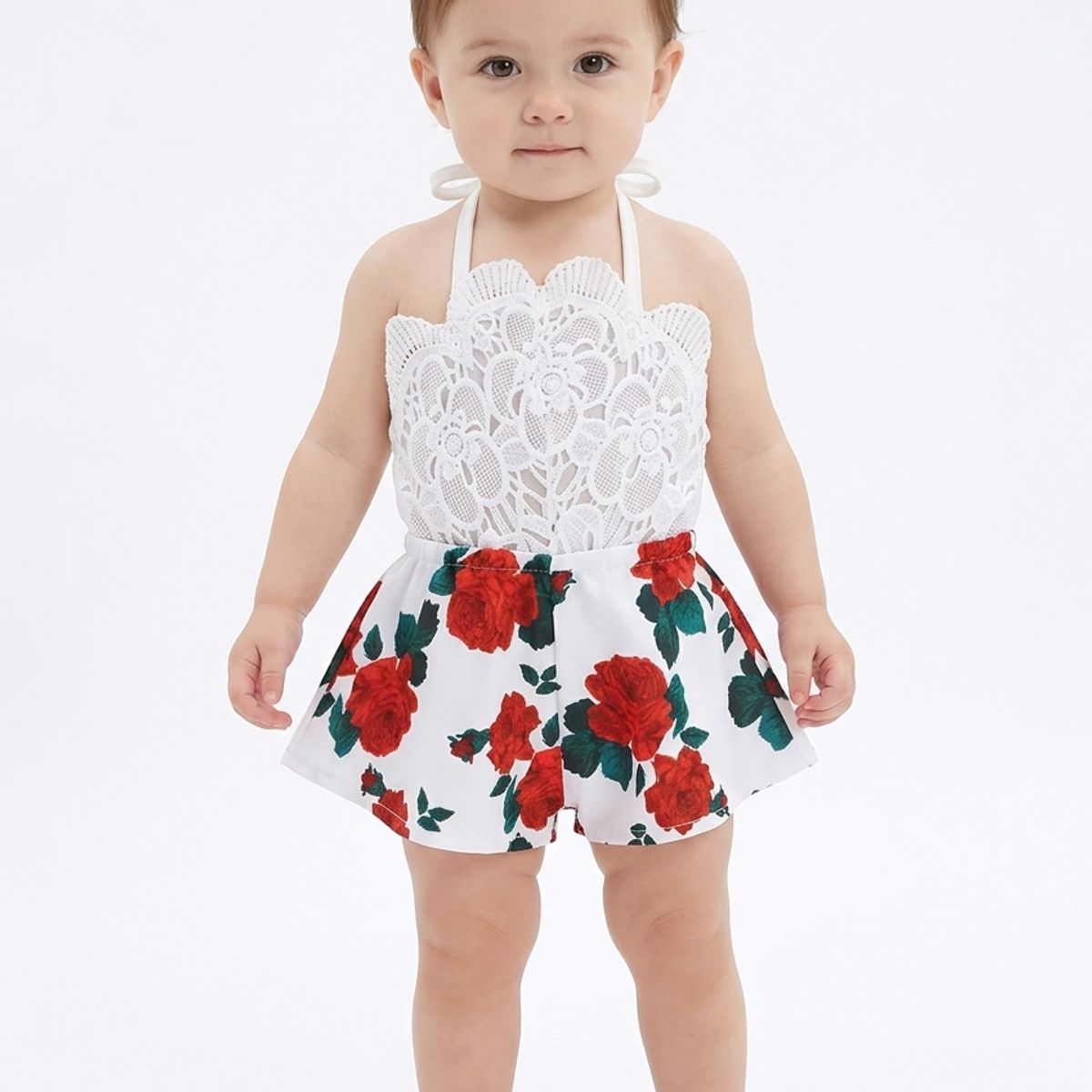 LUSOLSI - Prendas niñas ropa conjuntos vestido enterizo prendas niños