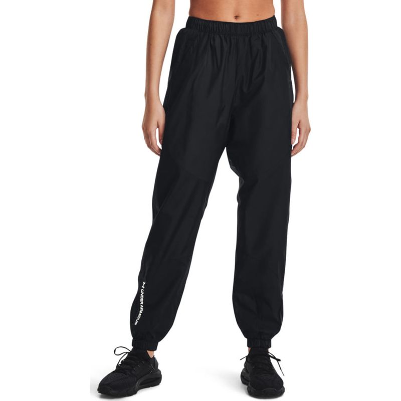 UNDER ARMOUR - Pantalón Mujer Under Armour RUSH WOVEN PANT-B Negro UNDER ARMOUR.
