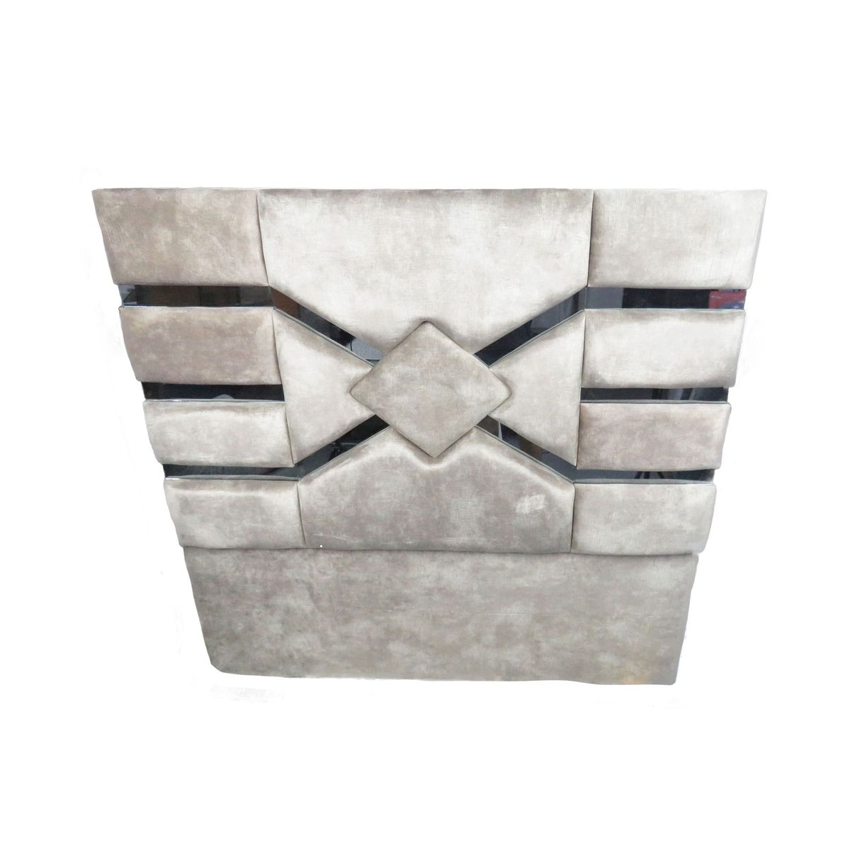 GENERICO - Espaldar de Cama Moderno en Color Gris