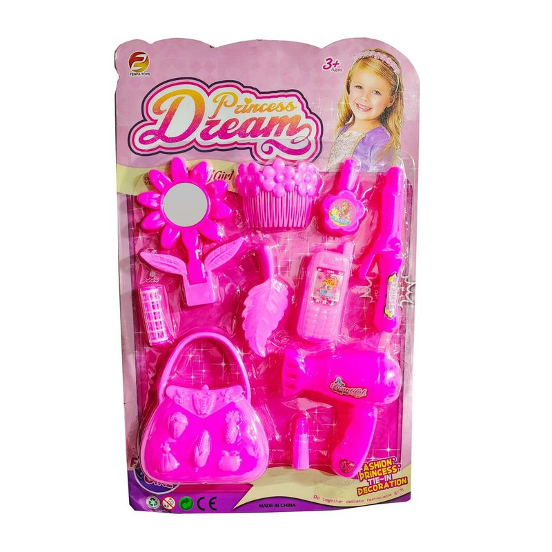 DAYOSHOP - Kit Accesorios Juguetes Niñas Princesa Moda Interactivo